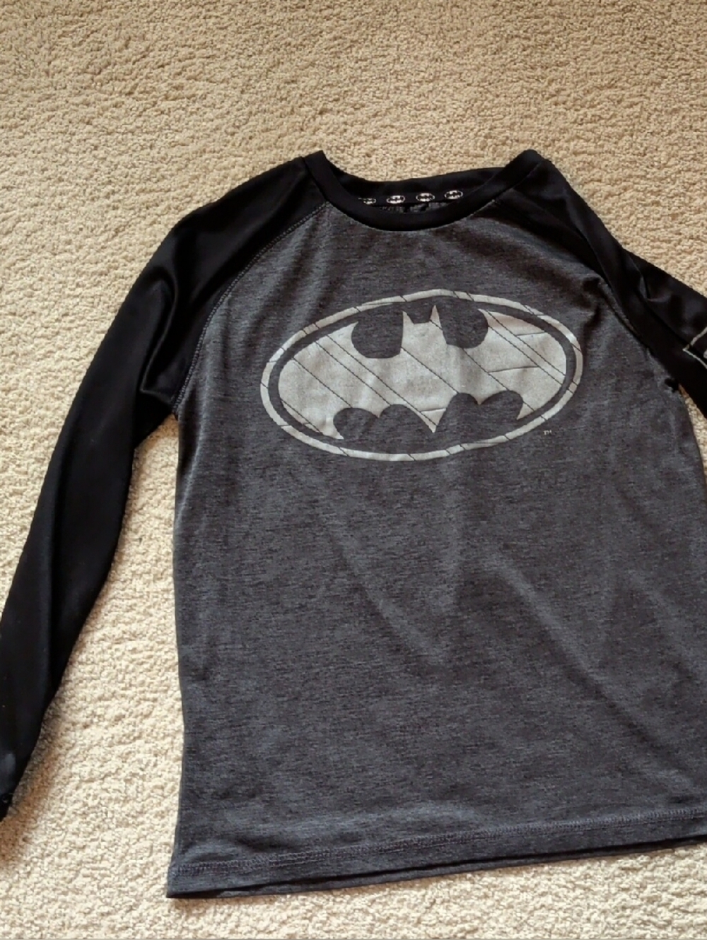 Batman Black & White Logo Tee